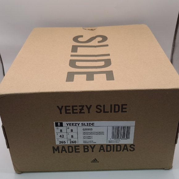 NEW adidas Yeezy Slide Enflame Orange - Men\'s Size 8 GZ0953
